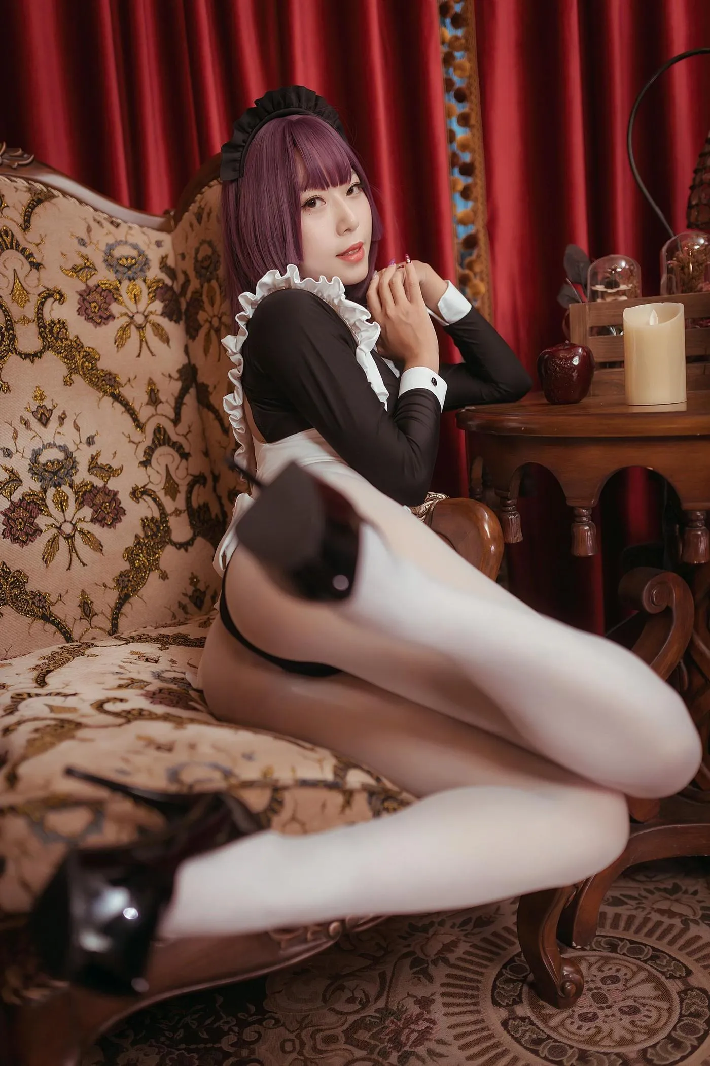 Money冷冷 – NO.31 高叉女仆 [25P]插图8